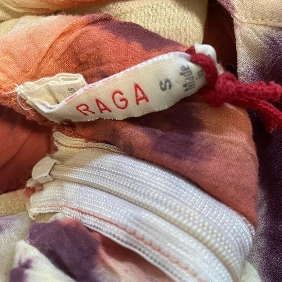 NWOT RAGA Ravi Halter Maxi Dress Halter Tie Dye Maxi Dress. Size Small - Picture 7 of 8